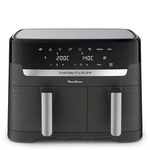 Moulinex Dual Easy Fry EZ905B20 Heteluchtfriteuse  Grijs