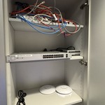 4x Switch en 2x access point UuniFi, Switch  en AP AC pro