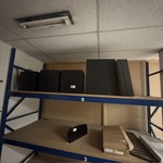 5x Display blok, zwart