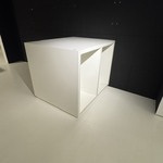 Verkoop tafel, wit