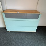Bureau en 2x ladenkast