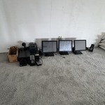 3x Kassacomputer met diverse toebehoren DuraPos, AIO 100
