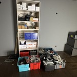 Partij verlichting en bekabeling O.a Noxion