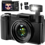 Swagitloud Digitale Camera 4K 48MP Vlogging Camera