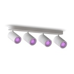 Calex Smart Plafondlamp 4-Lichts Slimme Opbouwspot Ovaal Wit