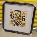Compositie op papier, Ernst Vijlbrief, Abstract inkt