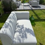 2-Zitsbankje allweather, Liguria, light grey, 2026