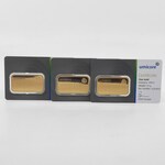 3x Goudbaar, 20 gram, Umicore