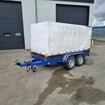 Aanhangwagen tandemasser met huif 2000 kg, Verdonk, VA-TA-AHW, 2000
