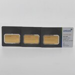 3x Goudbaar, 20 gram, Umicore