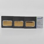 3x Goudbaar, 20 gram, Umicore