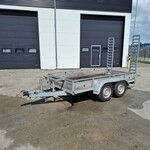 Aanhangwagen tandemasser met rijplaten 2700 kg, Vlemmix, VB, 2011