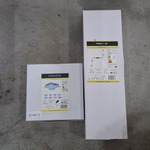 2x Plafondlamp