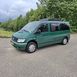 Bus camper, Mercedes-Benz, Vito 110 D, Groen, 1998