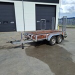 Aanhangwagen tandemasser met rijplaten 2800 kg, Ansems, BS, 2003