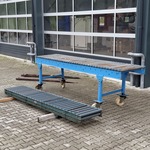 Verrijdbare rollenbaan en 2x losse delen