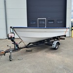 Open boot incl. Boottrailer, Placom, 400