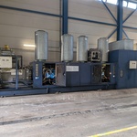 Aggregaat voor hydraulische pompen in container, 1999