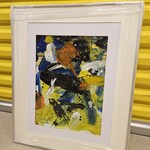 Acryl op papier, Walter Van Oel, 1987