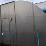 RVS Luchtinlaatfilter / verbrandingslucht filter op dak