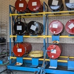 Stellingrek voor vaten