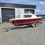 Kajuitboot met Yamaha 9,9pk en boottrailer, Fairline, 630