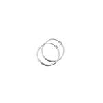 Glams The Jewelry Collection Creolen Ronde Buis  Zilver