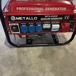 Aggregaat, Metallo, Meta-8500w, Rood