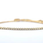 Gouden tennisarmband met diamanten 1.00 carat