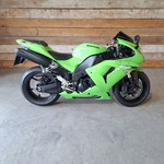 Motor, Kawasaki, Ninja ZX-10R, Groen, 2007
