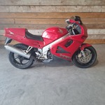 Motorfiets, HONDA, VFR 750F, Rood, 1996