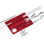 Victorinox SwissCard Nailcare Multitool 13 Functies Rood