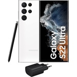 Samsung Galaxy S22 Ultra 5G Smartphone Phantom White