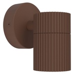 Eglo Tomelloso Wandlamp Buiten  GU10  12 cm  Donkerbruin