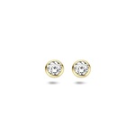 Sparkle14 Zirkonia Dames Oorknoppen 4 mm