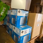 5x Badkamerventilator  Ø125mm Plieger