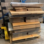 Pallet diverse afmetingen verzenddozen
