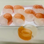 8x Yin-Yang sets waxinelichthouders