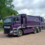 Vuilniswagen, DAF, CF 290 FAN achterlader GeesinkNorba GPM IV 18H25, 2