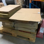 Pallet diverse afmetingen verzenddozen