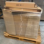 Ca. 150x Stuks kokerdozen 705x108x108mm, bruin