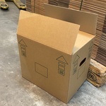 Ca. 340x Verzenddozen 40x30x35cm, bruin