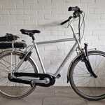 Elektrische fiets / E-bike, Batavus, Stream, Grijs / Chroom