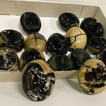 Ca. 15x Wilde septarie geodes (handsteen)