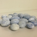 Ca. 24x Calciet blauw handsteen