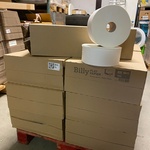 7x Dozen a 12 stuks jumbo wc-rol 270 meter