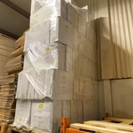 Pallet vol dozen a 1000 deksels t.b.v. koffiebekers