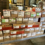 Partij bevestigingsmateriaal diverse soorten