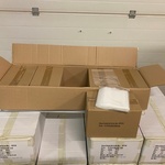 Ca. 20x Doosje a 1000 stuks gripzakjes 150x200mm