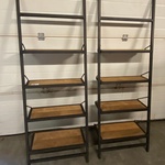 2x Boekenrek oud teak Sanders Meubelland